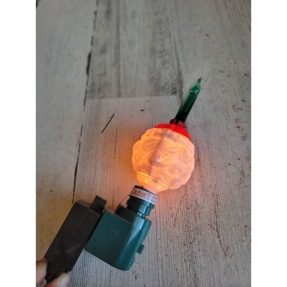 Vintage bubbler Santa Claus light up Xmas home decor accessory - Picture 4 of 7